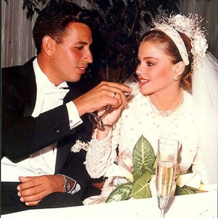 Joe Gonzalez and his first wife, Sofia Vergara. 
